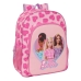 Школьный рюкзак Barbie Love Розовый 32 X 38 X 12 cm