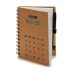Spiral Notebook with Pen Calculator 14 x 18 x 1,5 cm (12 Units)
