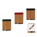 Spiralbundet anteckningsblock med penna Bambu 1 x 10 x 13 cm (24 antal)