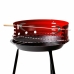 Przenośny grill Aktive Drewno Żelazo 37,5 x 70 x 38,5 cm (4 Sztuk) Czerwony