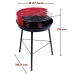 Hordozható grill Aktive Fa Vas 37,5 x 70 x 38,5 cm (4 egység) Piros