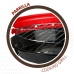 Prenosný Barbeque gril Aktive Železo Plastické 37 x 44 x 33 cm (6 kusov) Červená