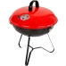 Barbecue Portable Aktive Enamelled Metal Ø 36 cm 36 x 44 x 36 cm (4 Units) Red
