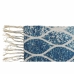 Szőnyeg DKD Home Decor Kék Pamut Chenille (60 x 240 x 1 cm)
