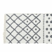 Dywan DKD Home Decor Biały Poliester Bawełna Gris Oscuro (200 x 290 x 1 cm)