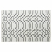 Tapis DKD Home Decor Blanc Gris Polyester Coton (200 x 290 x 1 cm)