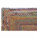 Ковер DKD Home Decor Коричневый Разноцветный джут Хлопок (120 x 180 x 1 cm)