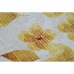 Tapijt DKD Home Decor Geel Wit Polyester Katoen Blommor (200 x 290 x 0.5 cm)