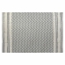 Paklājs DKD Home Decor Melns Līkloču līnija Balts (160 x 226 x 0,7 cm)