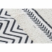 Carpet DKD Home Decor Black Zigzag White (160 x 226 x 0,7 cm)