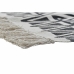 Matto DKD Home Decor 160 x 250 x 0,7 cm Musta Polyesteri Puuvilla Valkoinen Ikat Boho