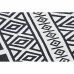 Χαλί DKD Home Decor Μαύρο Λευκό (120 x 180 x 0,7 cm)