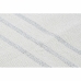 Tapete DKD Home Decor 120 x 180 x 0,75 cm Cinzento Poliéster Branco Franjas Boho (2 Unidades)