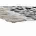 Tappeto DKD Home Decor Nero Bianco Ikat (120 x 180 x 0,7 cm)