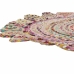 Tapijt DKD Home Decor Multicolour Arabisch (150 x 150 x 1 cm)
