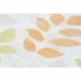 Carpet DKD Home Decor Beige Multicolour Leaf of a plant (160 x 230 x 1 cm)