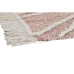 Szőnyeg DKD Home Decor Rózsaszín Terrakotta Fehér Rojtok Városi / szabadidő (160 x 230 x 1 cm)