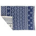 Gulvteppe DKD Home Decor Blå Polyester Araber 160 x 230 x 1 cm