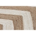 Tapete DKD Home Decor Scandi Branco Marrom claro Jute (160 x 230 x 1 cm)