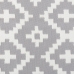 Outdoor rug Paros 160 x 230 x 0,5 cm Grey polypropylene