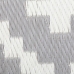Dywanik na zewnątrz Paros 160 x 230 x 0,5 cm Szary polipropylen