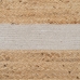 Teppich natürlich Weiß Jute 230 x 160 cm