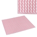 Außenbereich-Teppich Naxos 160 x 230 x 0,5 cm Rosa Weiß Polypropylen