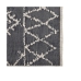 Carpet 80 x 150 cm Grey Beige Cotton