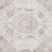 Tæppe 80 x 150 cm Polyester Bomuld Taupe