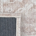 Matta 80 x 150 cm Polyester Bomull Beige-brun (taupe)