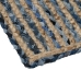 Carpet Natural Blue Cotton Jute 170 x 70 cm