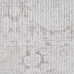 Koberec 80 x 150 cm Polyester Bavlna Hnedosivá