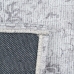 Matta 80 x 150 cm Grå Polyester Bomull