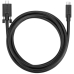USB-C-kabel Targus ACC1122GLX Svart 1,8 m