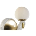 Vloerlamp Home ESPRIT Wit Zilverkleurig Metaal Hars 50 W 220 V 37 x 37 x 93 cm