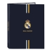 Ringpärm Real Madrid C.F. Marinblå A4 26.5 x 33 x 4 cm