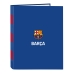 Ringbuch F.C. Barcelona Blau Granatrot A4 26.5 x 33 x 4 cm