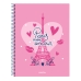 Zápisník Safta Paris Růžový Námořnický Modrý A4 120 Listy