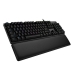 Bluetooth klávesnica s držiakom na tablet Logitech G513 CARBON LIGHTSYNC RGB Mechanical Gaming Keyboard, GX Brown Francúzština A