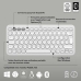 Bluetooth Keyboard with Support for Tablet Logitech K380 French White AZERTY