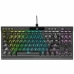 Bluetooth Keyboard with Support for Tablet Corsair K70 RGB TKL Black French AZERTY