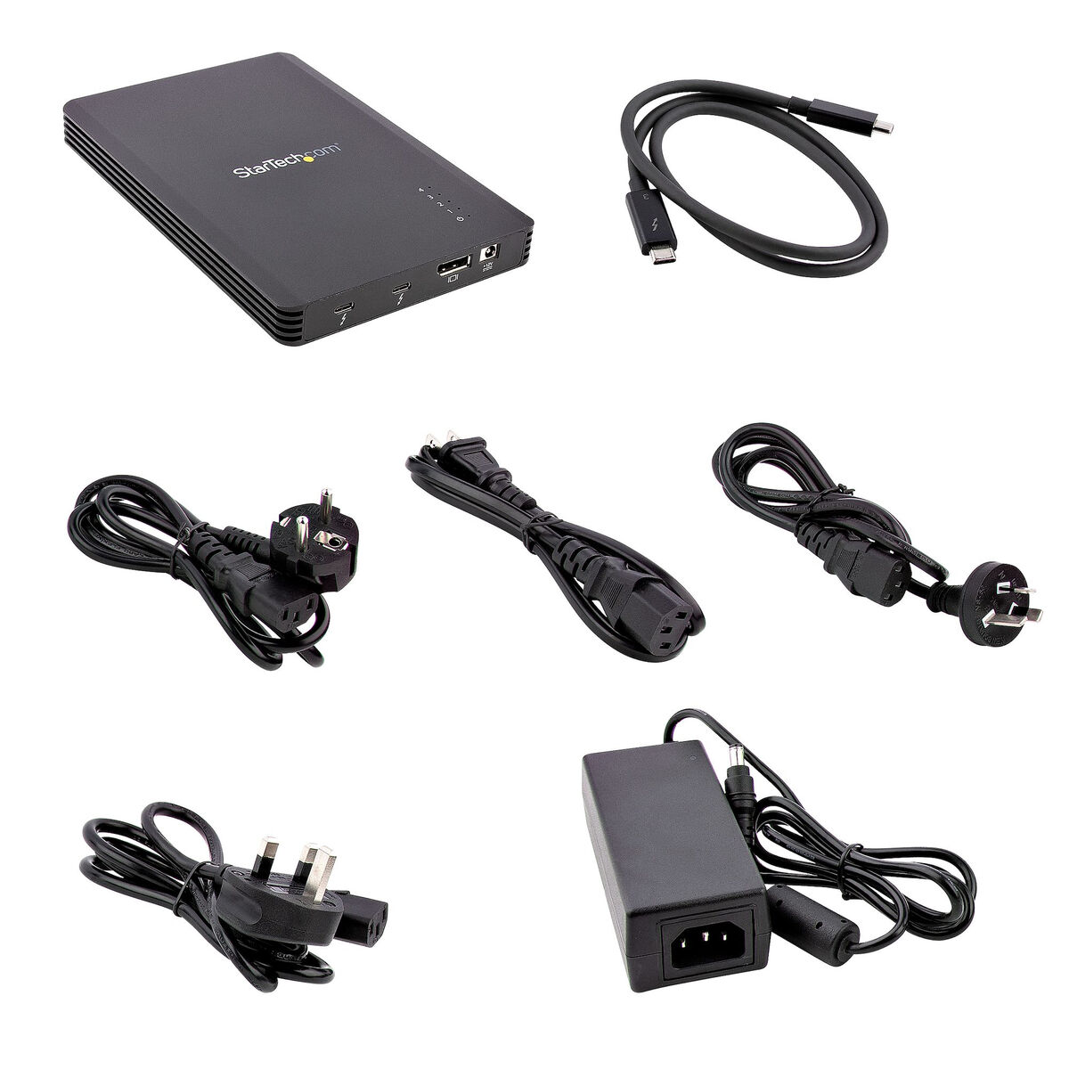 Box Thunderbolt 3 Startech M2E4BTB3 Svart