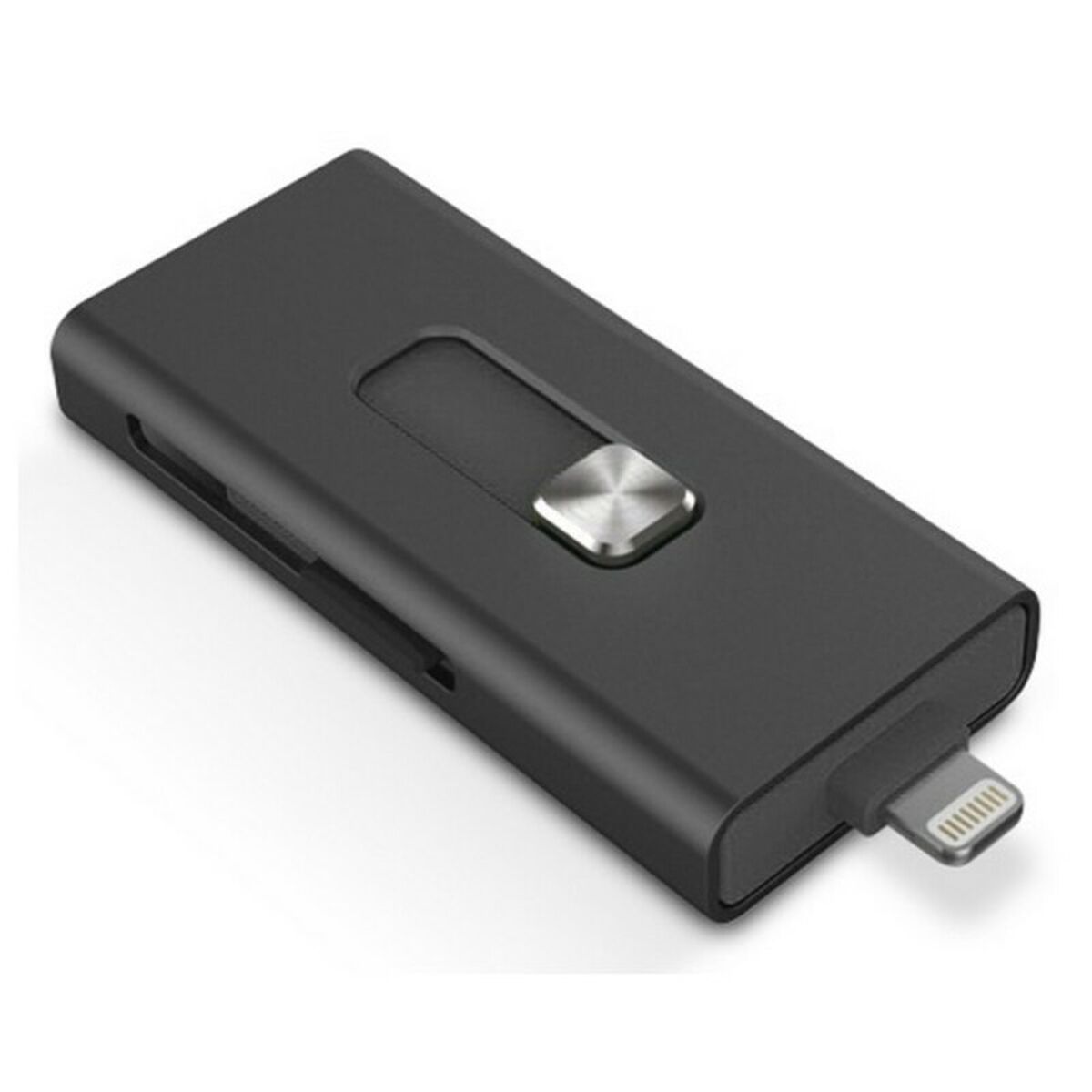 Kortlæser KSIX Micro SD Sort