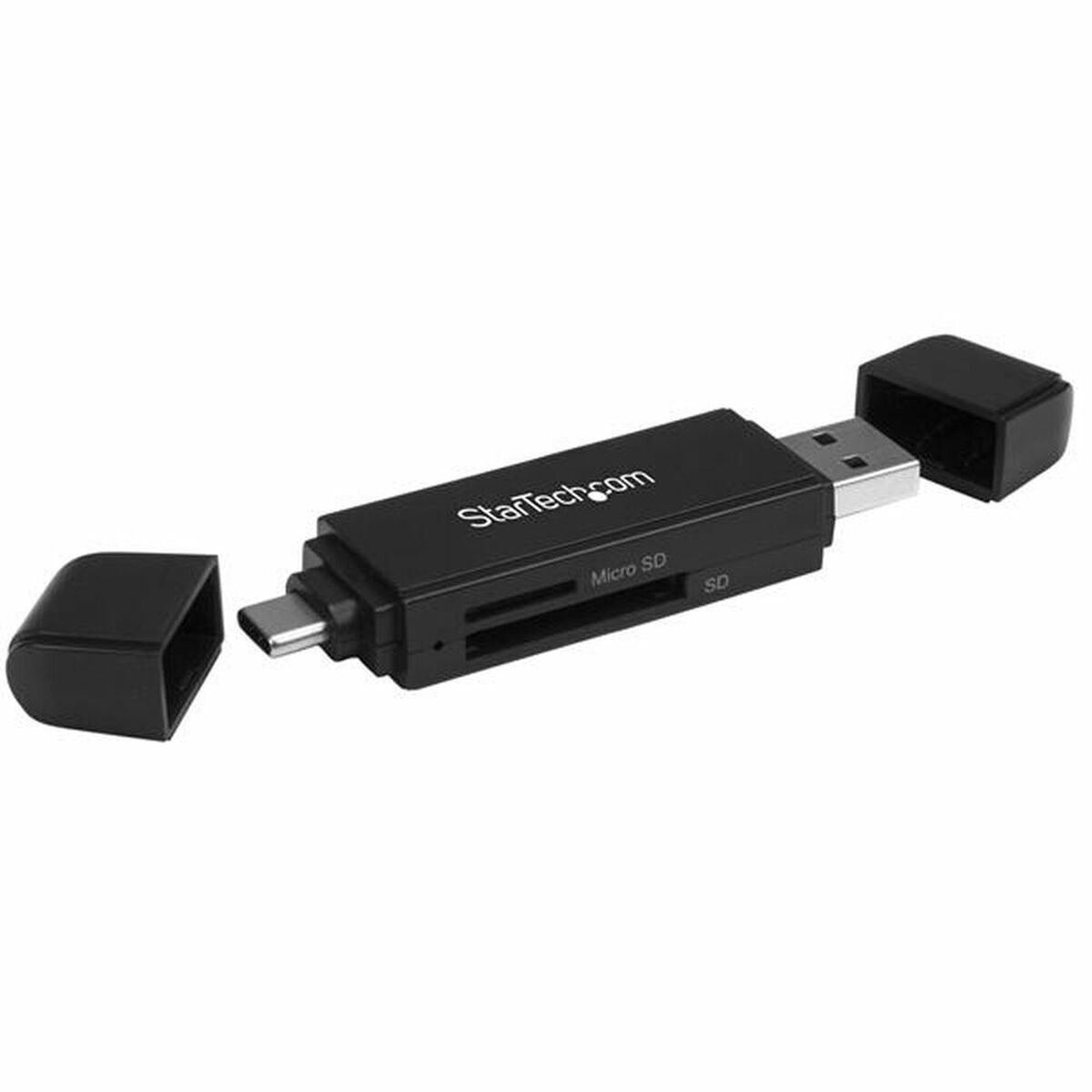 Kortlæser Startech SDMSDRWU3AC Sort