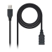 Cable USB 3.0 A a USB A NANOCABLE 10.01.0902BK 2 m