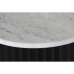 Dientafel DKD Home Decor Zwart Metaal Marmer (140 x 40 x 82 cm)