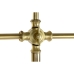 Stehlampe DKD Home Decor Schwarz Gold Metall 50 W 220 V 120 x 30 x 174 cm
