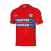 Kortarmet T-skjorte Sparco MARTINI RACING Rød Størrelse S