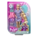Baby dukke Barbie HCM88 9 Dele Plastik