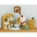 Figure djelovanja Sylvanian Families Chocolate Rabbit and Toilet Set